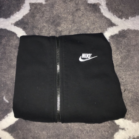 Nike Zip Sweatshirt Black - Picture 3 of 4